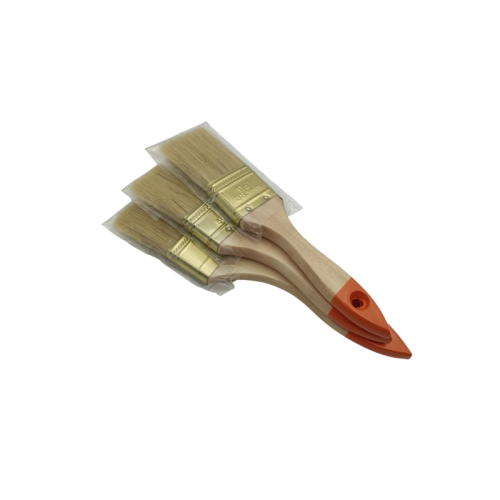 High-Quality Synthetic Filament Paint Brush with Wooden Handle Featured Image