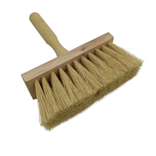 High-Grade Ceiling Brush with Pure Wood Handle Tampico Fiber Cleaning Brushes Feature Image