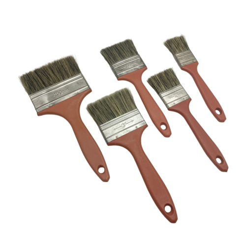 Wholesale Mixed Bristle Plastic Handle Paint Brushes for Painting Walls Featured Image