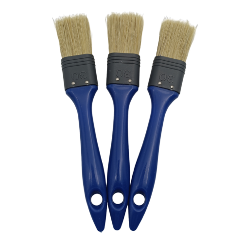 Mixed Bristle Filament Paint Brush with Plastic Handle for Painting Feature Image