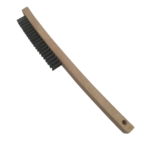 Long Handle Cleaning Duty Steel Wire Brush with Wooden Handle Featured Image