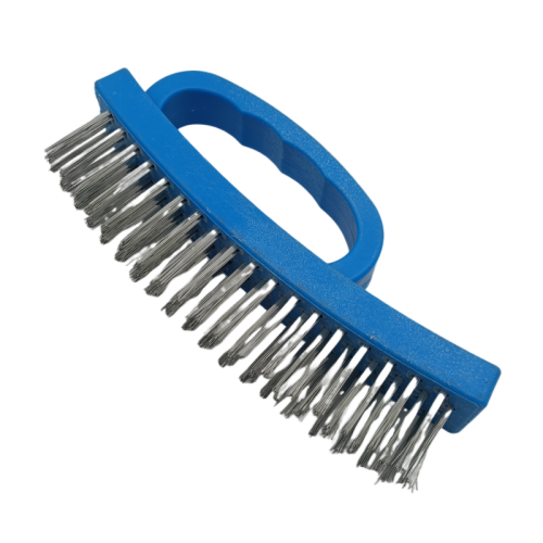 Heavy Duty Industrial Plastic Handle Steel Wire Brush Feature Image