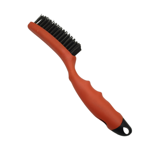 Round Handle Wire Brush for Efficient Rust and Surface Corrosion Removal Feature Image